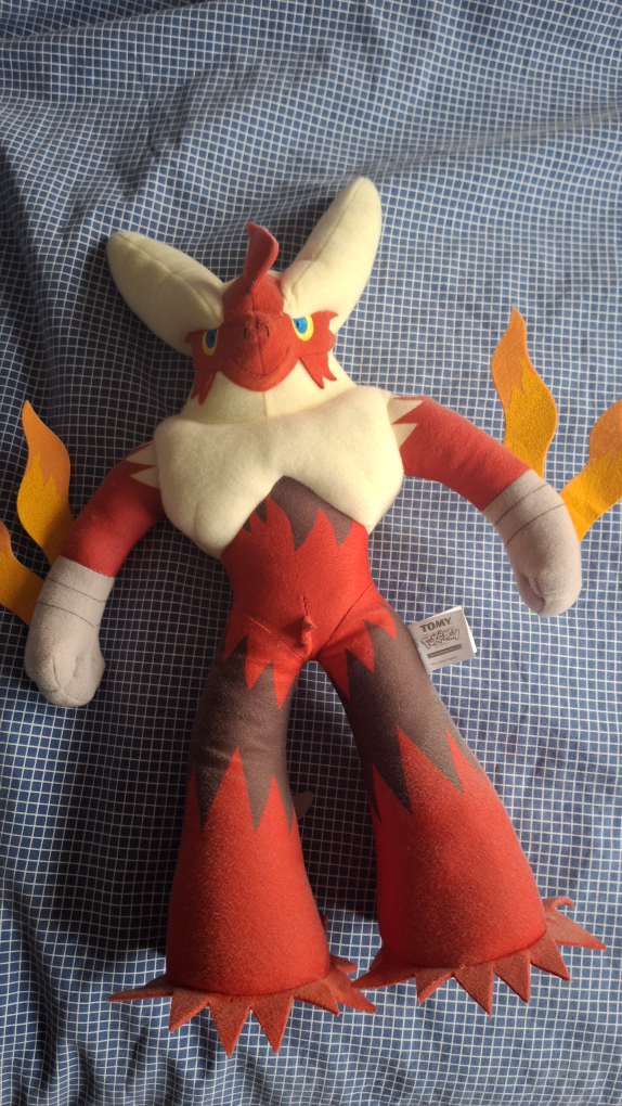 Tomy Pokemon Mega Blaziken Plush