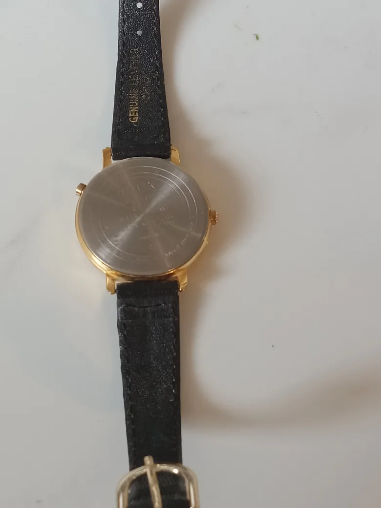 Timex Indiglo Quartz Watch - Gold & Black image indicator(6)