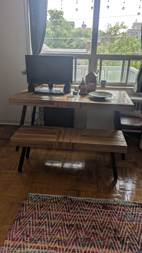 Structube Dining Table and Bench - photo 4