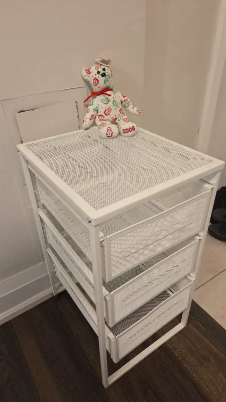 IKEA Helmer White Drawer Unit thumbnail
