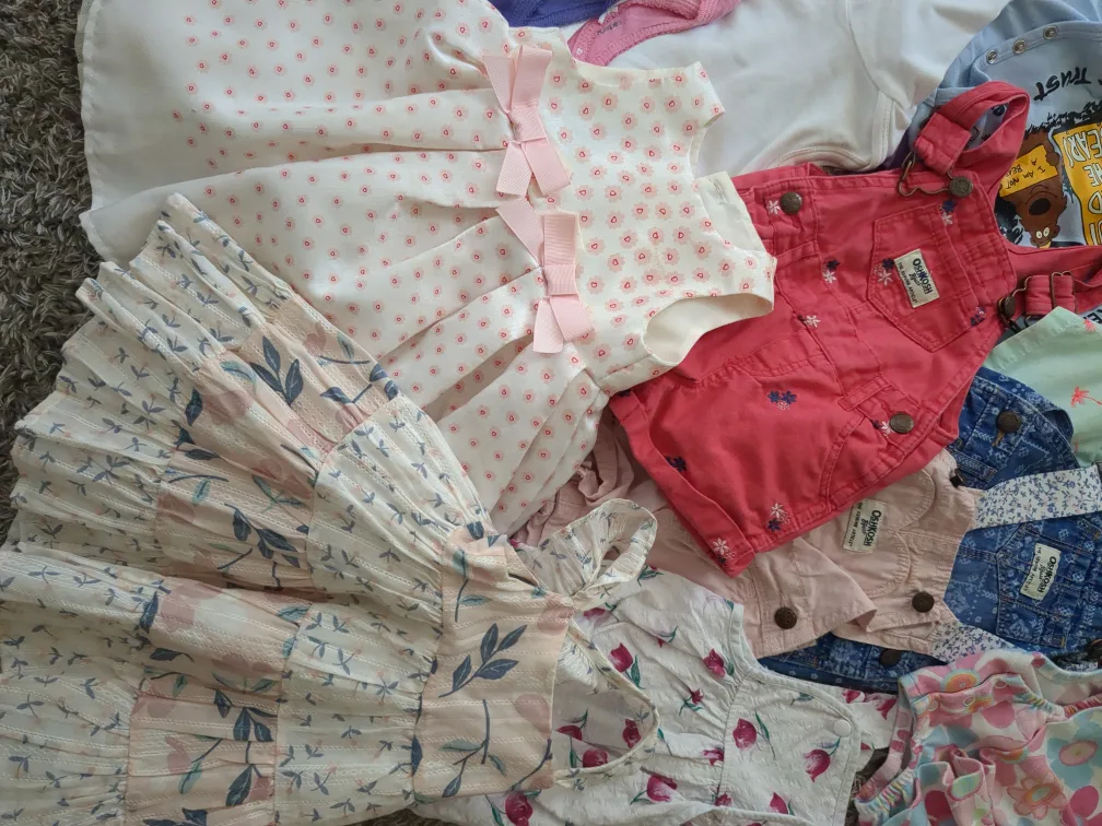 More than 60 pieces 6 months Baby Clothes Bundle image indicator(8)