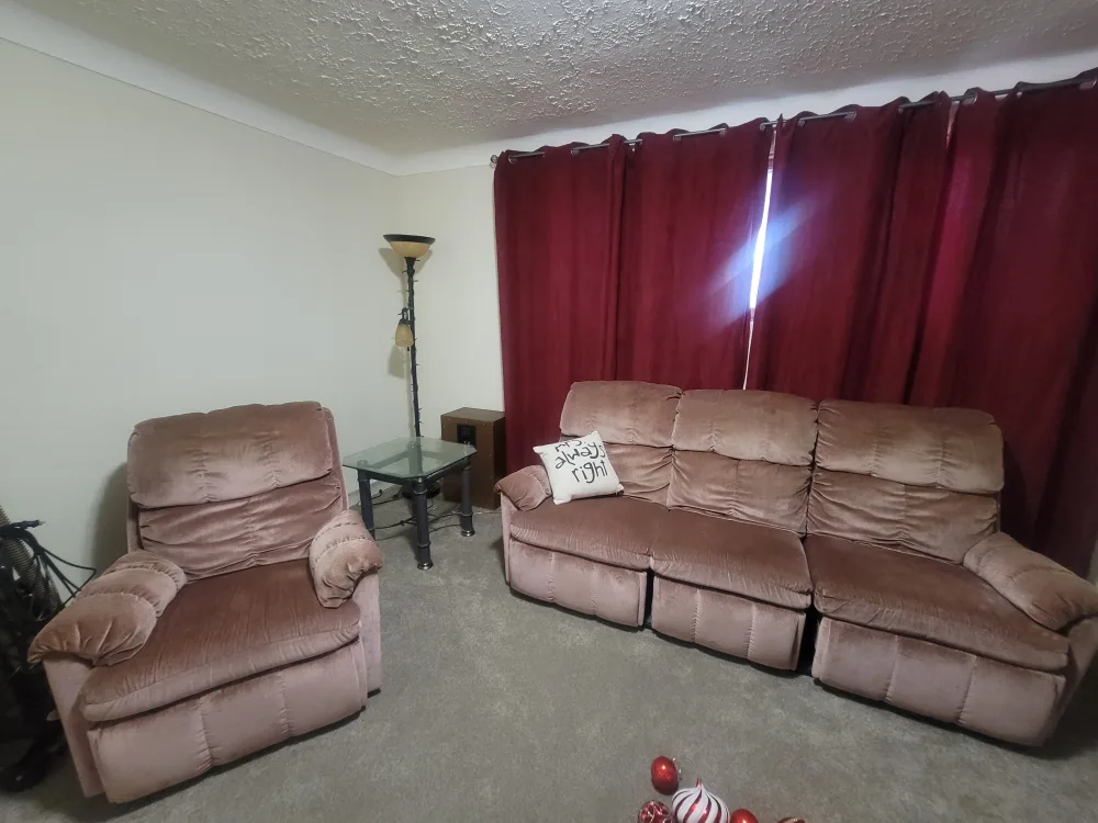 Reclining Sofa Set - Couch and Chair thumbnail