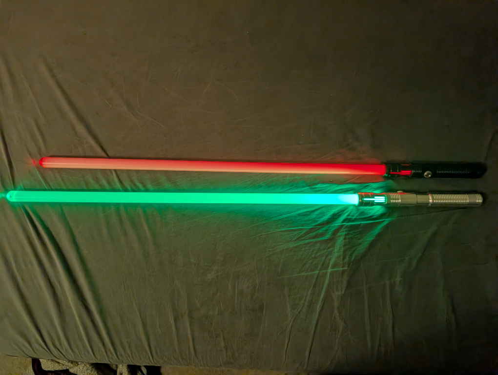 Star Wars Lightsabers - Red & Green - photo 3