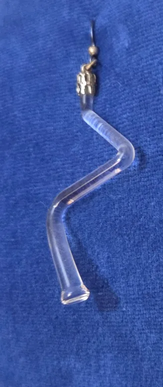 Mismatched Glass Dangle Earrings image indicator(4)