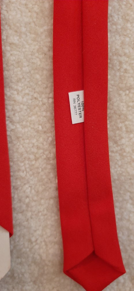 Red Necktie with Polish Eagle - photo 4
