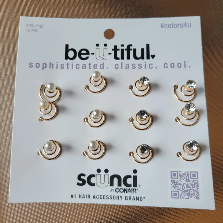 Scunci Spin Pins - 12 pcs thumbnail