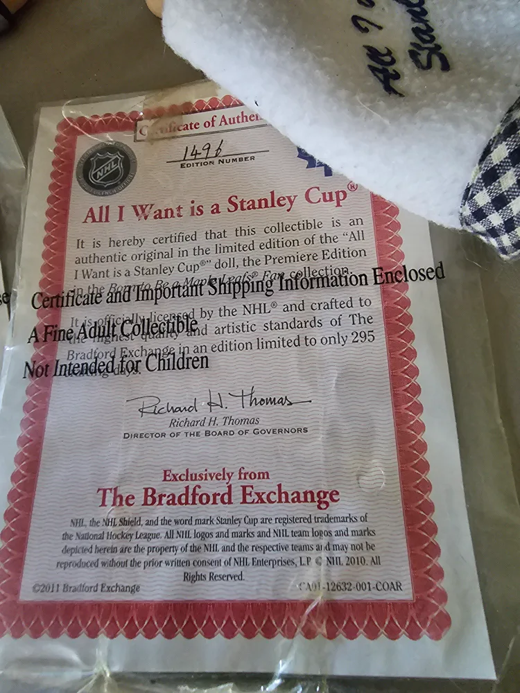 Toronto Maple Leafs Collectible Dolls image indicator(6)