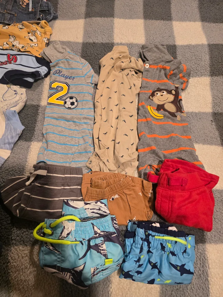 Baby 3-6 month shorts image indicator(3)