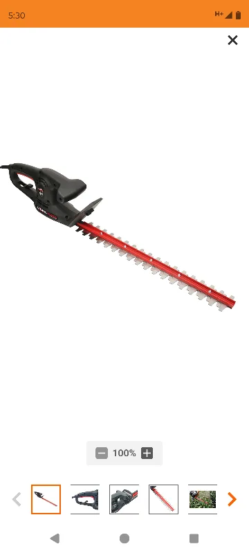 Legend Force 20-Inch 3.8 Amp Corded Electric Hedge Trimmer thumbnail