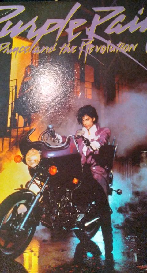 PRINCE PURPLE RAIN VINYL LP *JACKET ONLY* image indicator(3)