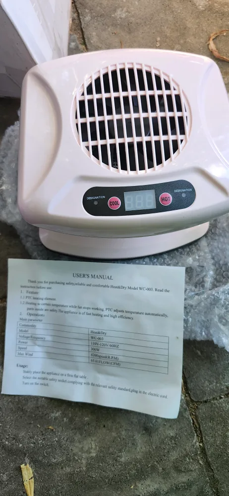 BGlam Professional Nail Dryer WC-003 - New! thumbnail