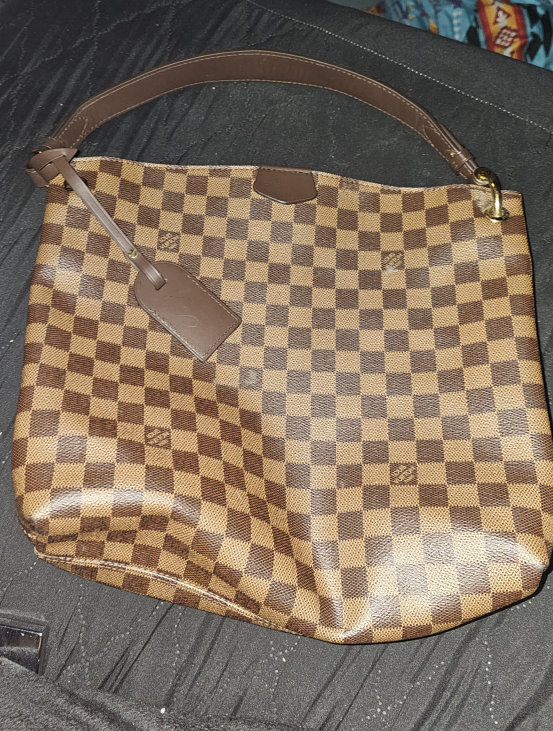 Louis Vuitton Damier Ebene Brown Handbag