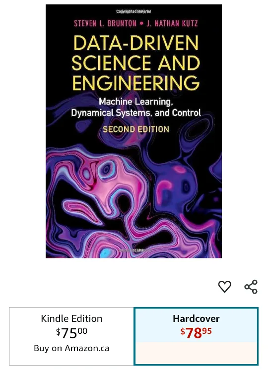 Data-Driven Science and Engineering Book thumbnail
