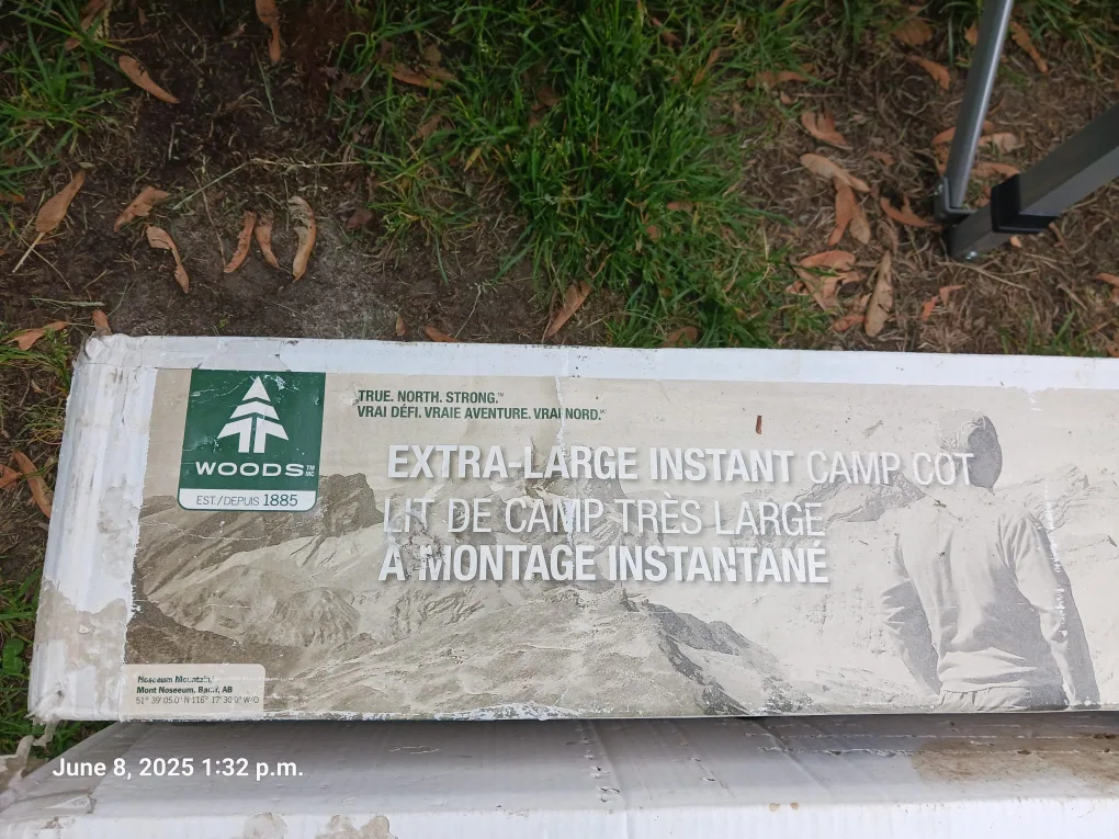 Woods Extra-Large Instant Camp Cot image indicator(5)