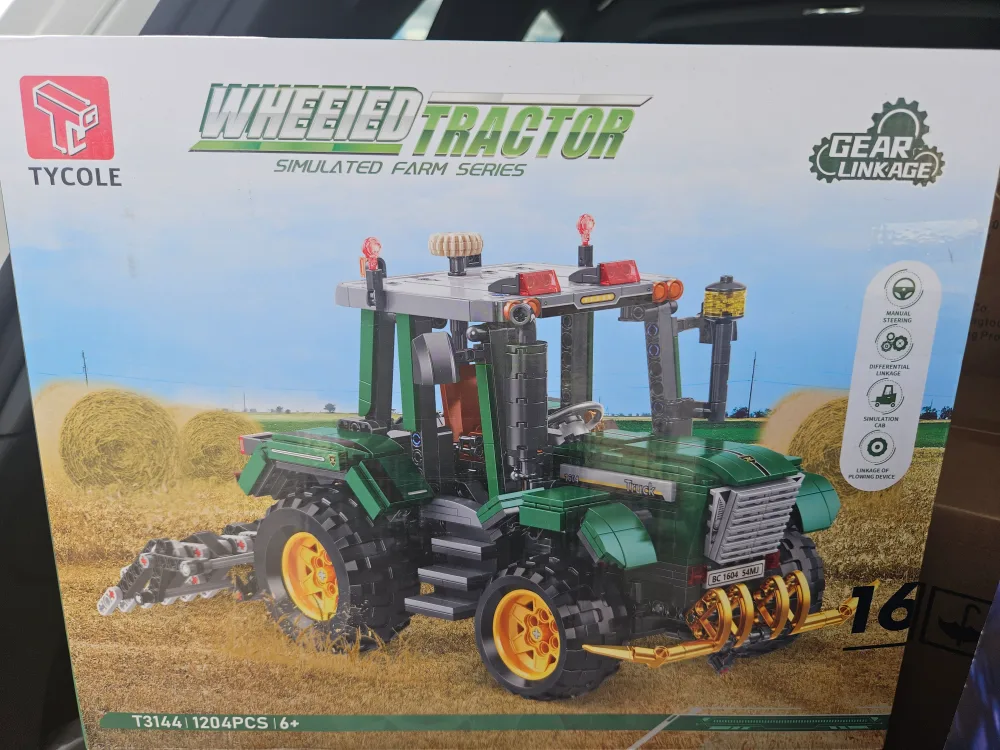 Tycole Wheeled Tractor - Simulated Farm Series thumbnail