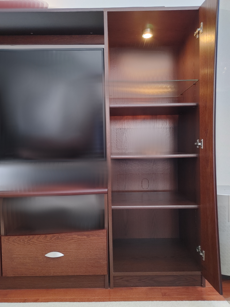 Brown Wood Entertainment Unit - photo 2