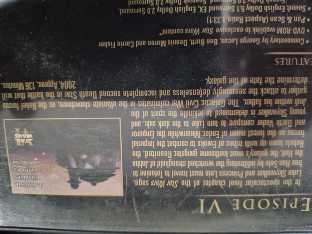 Star Wars DVD Collection - photo 5