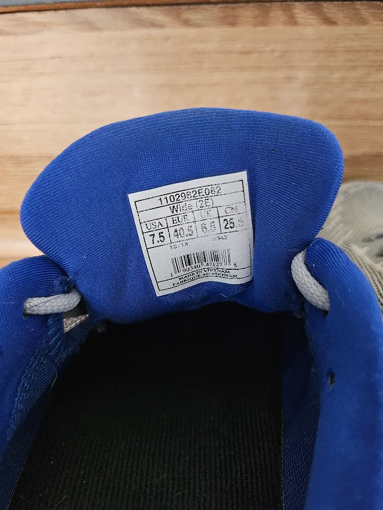 Brooks Ravenna 10 Grey/Blue, US 7.5 image indicator(3)