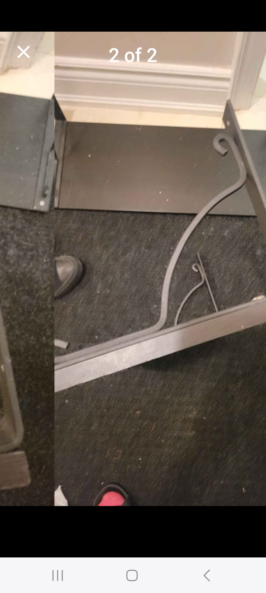 ikea metal Shelf with Brackets - photo 2