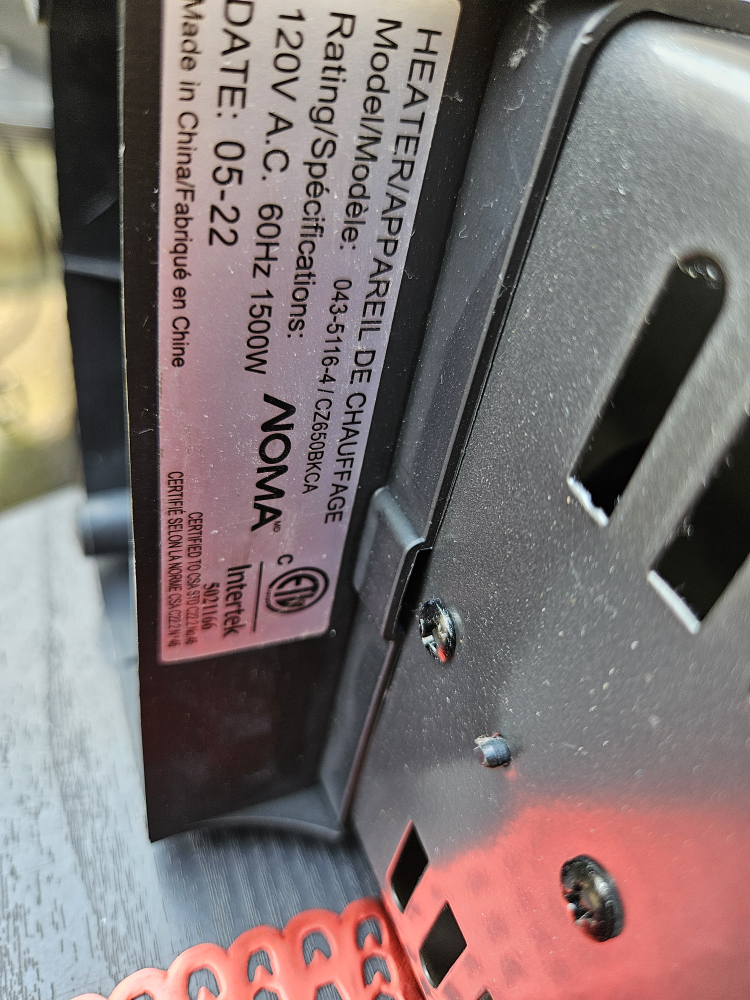 NOMA Heater 1500W - photo 4