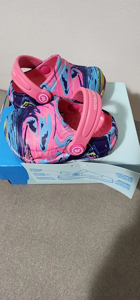 Stride Rite 360 Bray Rainbow Clogs - Size 3M image indicator(2)