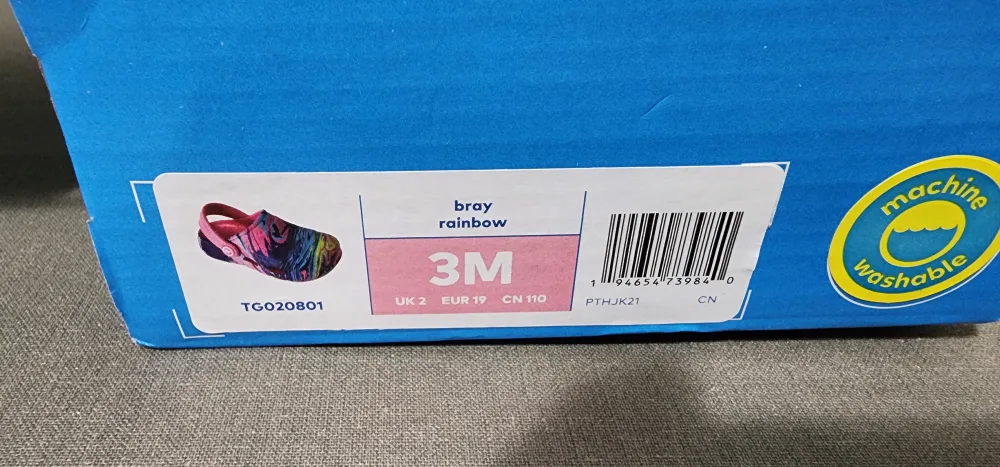 Stride Rite 360 Bray Rainbow Clogs - Size 3M image indicator(3)