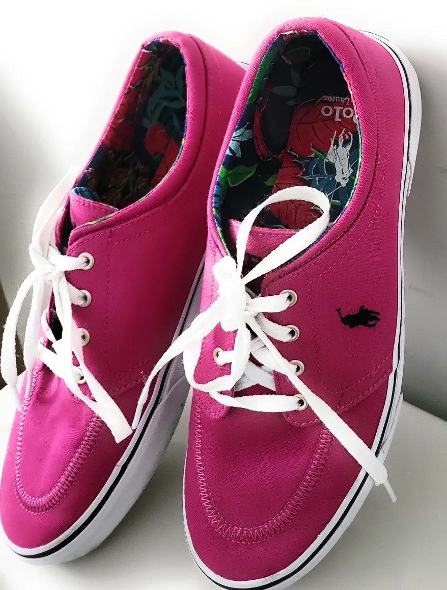 Polo Ralph Lauren Facon x Canvas Sneakers. size 10.5 image indicator(3)