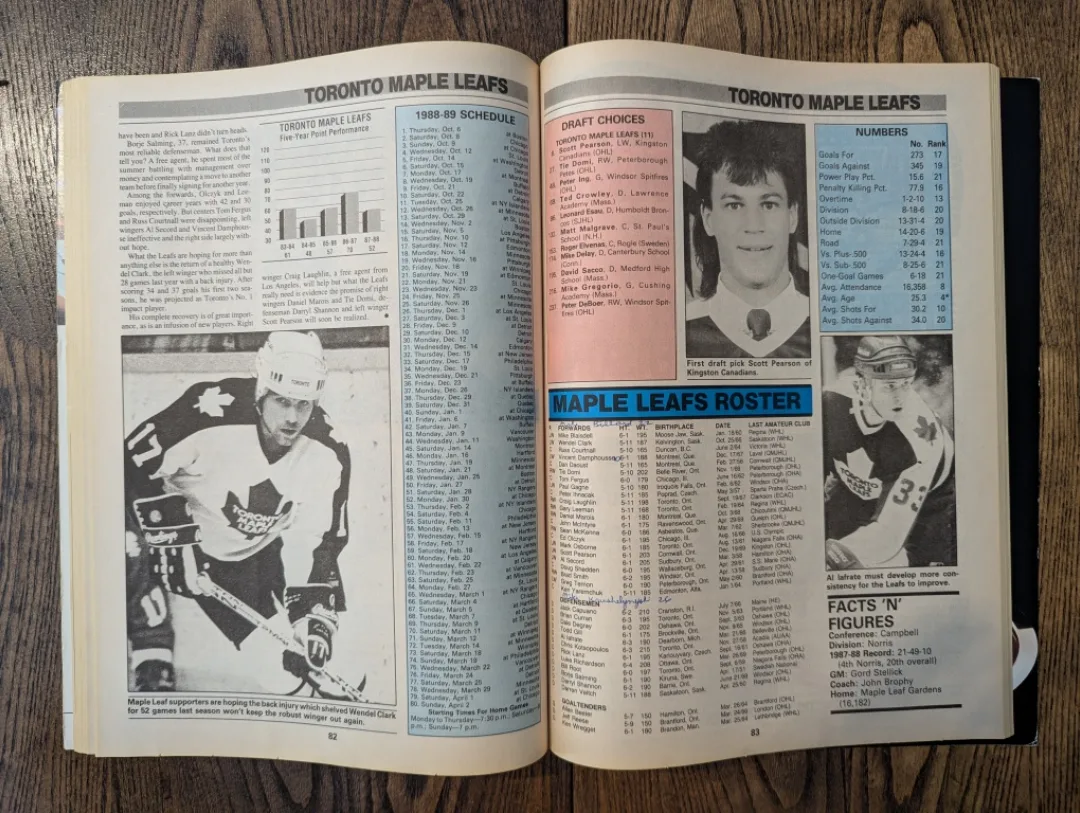 The Hockey News 1989 Yearbook image indicator(6)