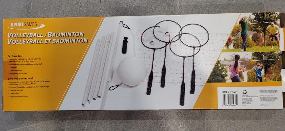 Volleyball/Badminton Set