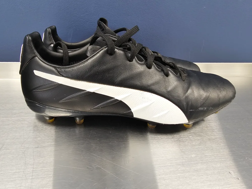 Puma King Black Soccer Cleats Kangaroo Leather thumbnail