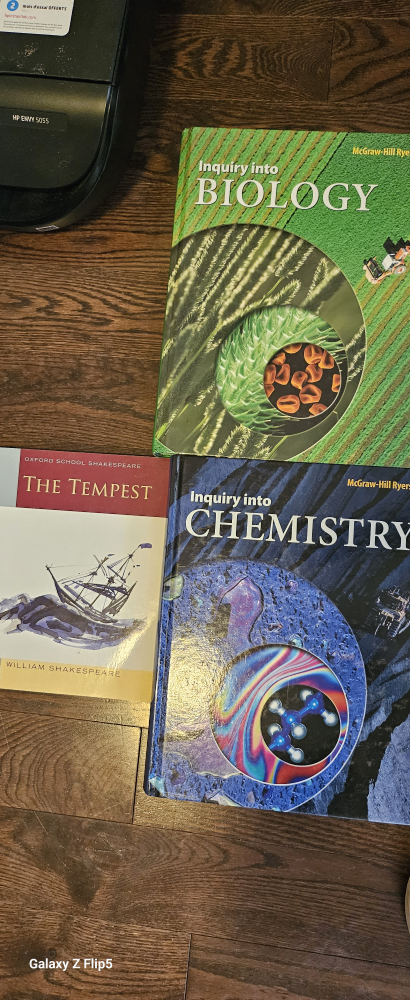 School Textbooks: Biology, Chemistry, Shakespeare - photo 2