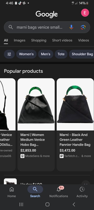 Marni Venice Small Leather Handbag