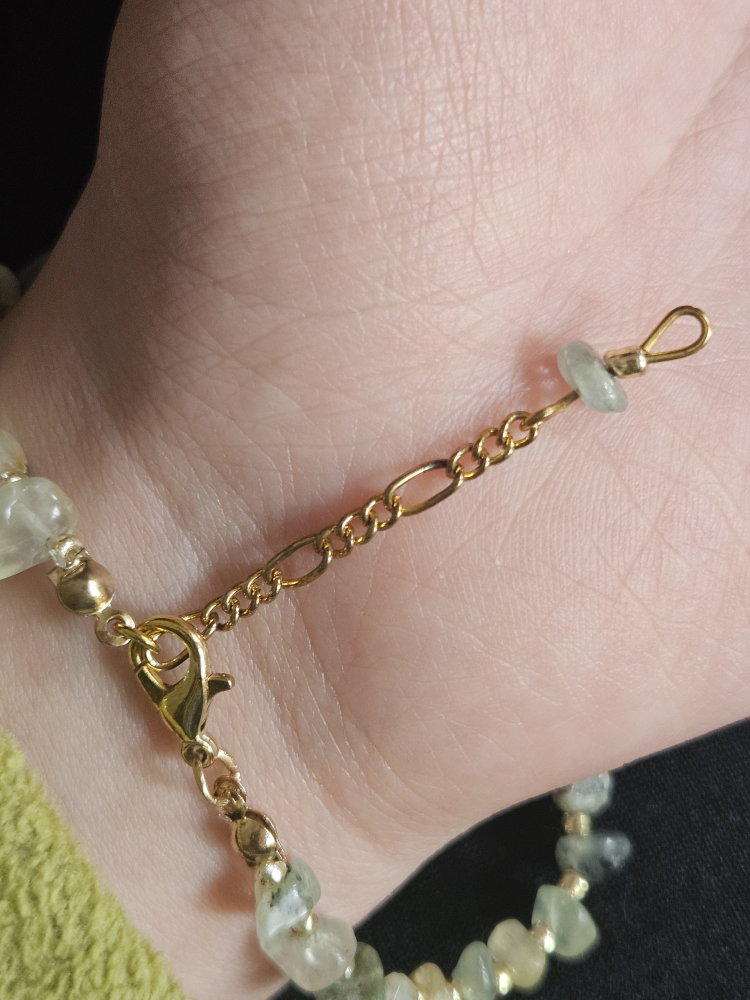 Handmade Gemstone Chip Bracelet - photo 3