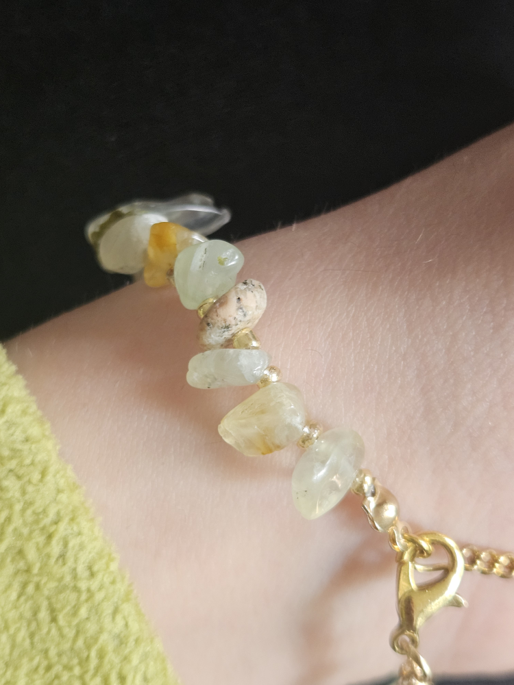 Handmade Gemstone Chip Bracelet - photo 4