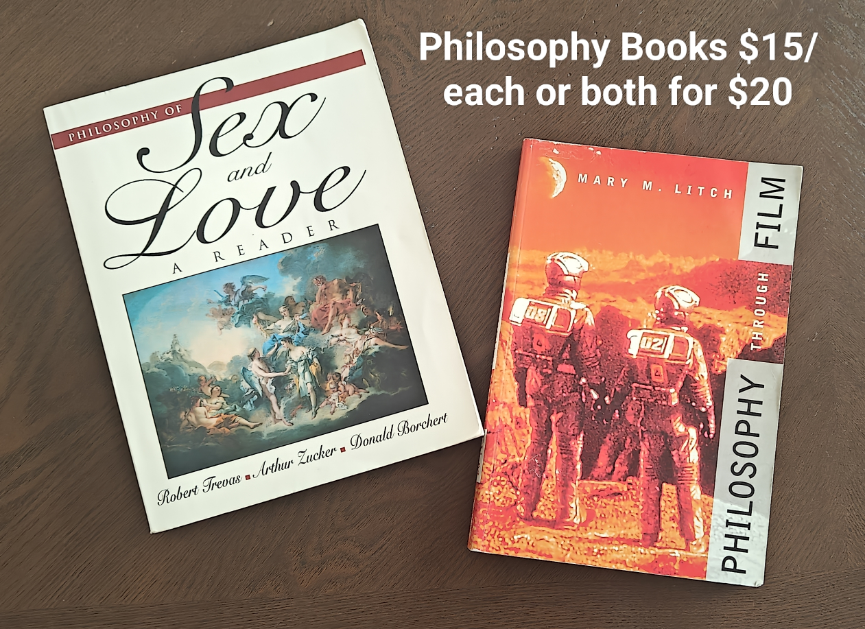 Philosophy Books: Sex and Love & Film