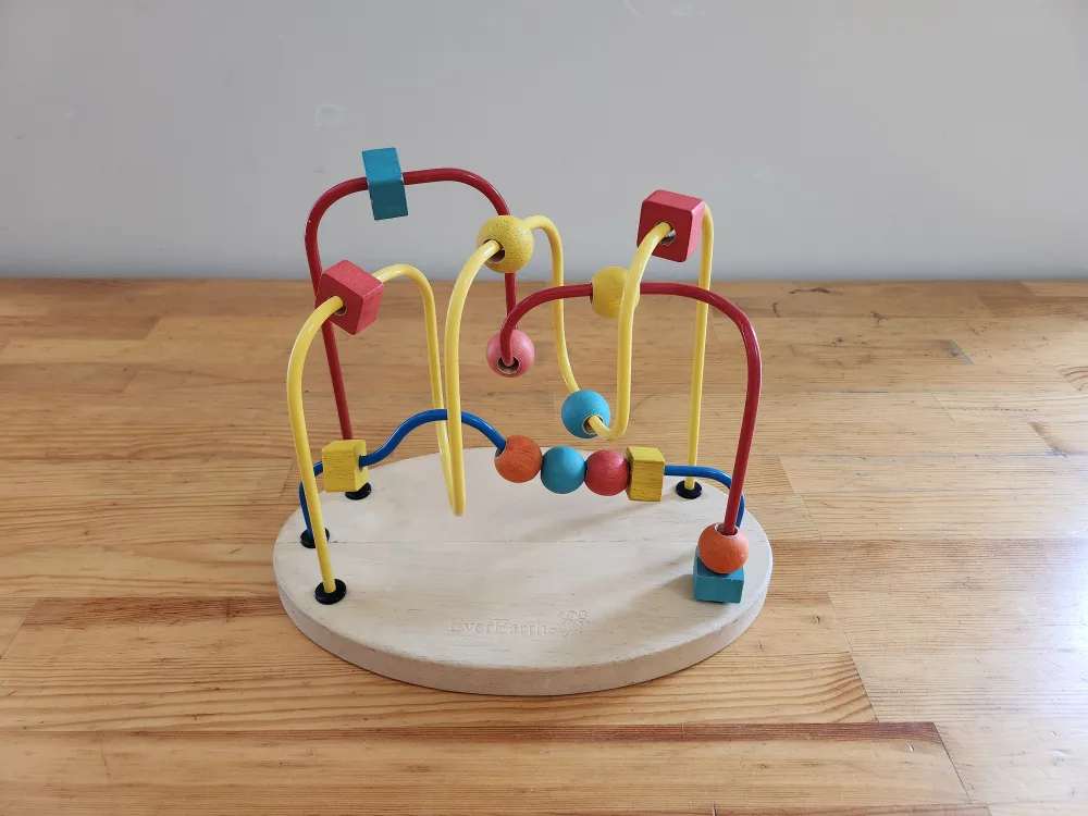 EverEarth Wooden Bead Maze Toy thumbnail