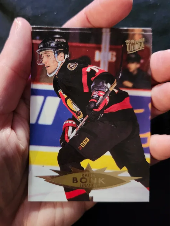 $1 each hockey cards 95/96 Ottawa senators image indicator(2)