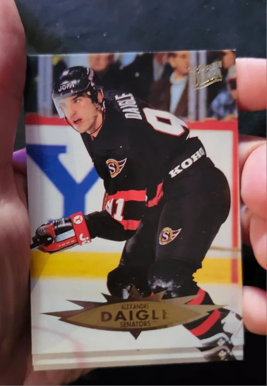 $1 each hockey cards 95/96 Ottawa senators image indicator(3)