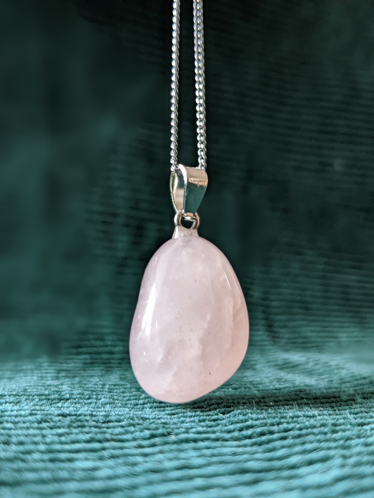 Rose Quartz Pendant Necklace - photo 2