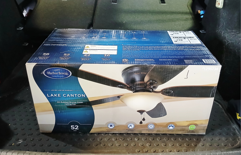 Harbor Breeze Lake Canton 52in Ceiling Fan *NEW*