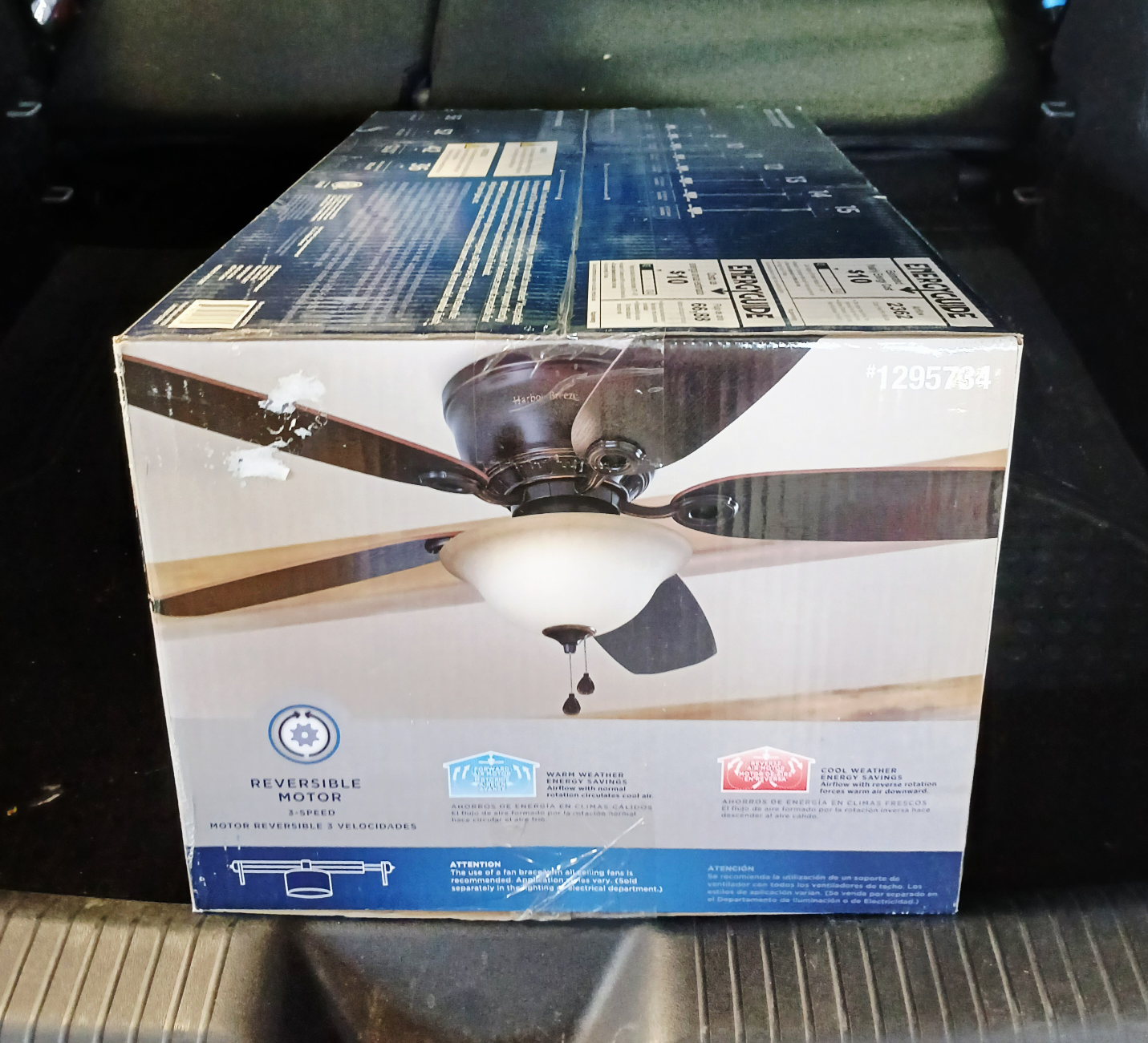 Harbor Breeze Lake Canton 52in Ceiling Fan *NEW* - photo 2