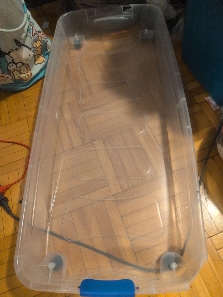 Large Clear Plastic Storage Container