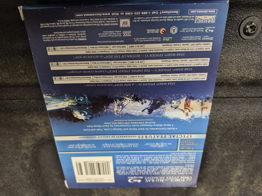 Star Wars Original Trilogy Blu-ray Set - photo 2