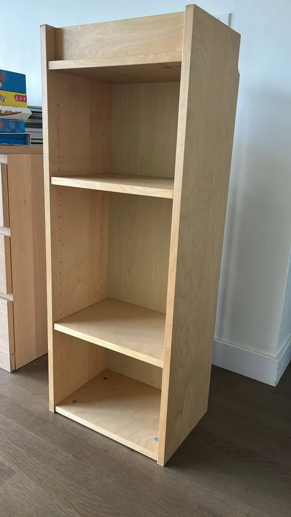 Ikea Billy Bookcase - Birch Veneer thumbnail