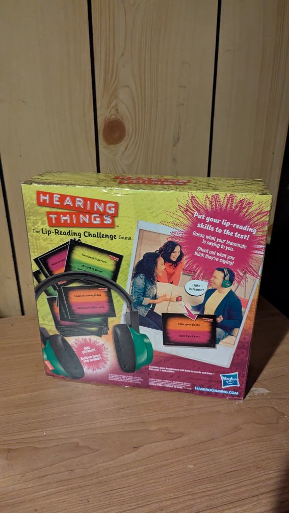 Hearing Things: Lip-Reading Challenge Party Game - photo 2