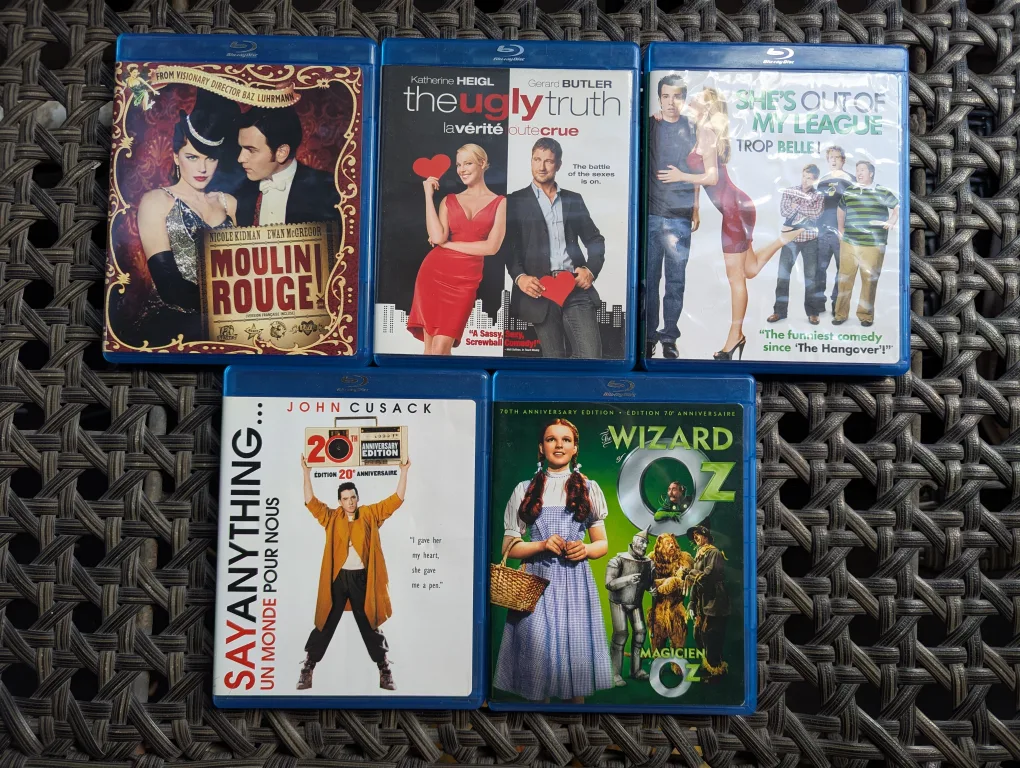 Blu-ray Movies for sale! 13 Movies for $25 image indicator(2)