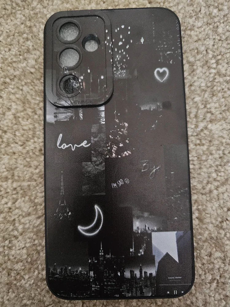 New Black Galaxy A54 5G Phone Case image indicator(2)