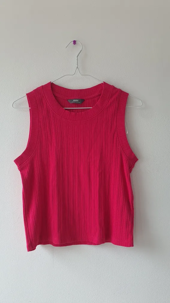 Max Ribbed Tank Top - Assorted Colours thumbnail