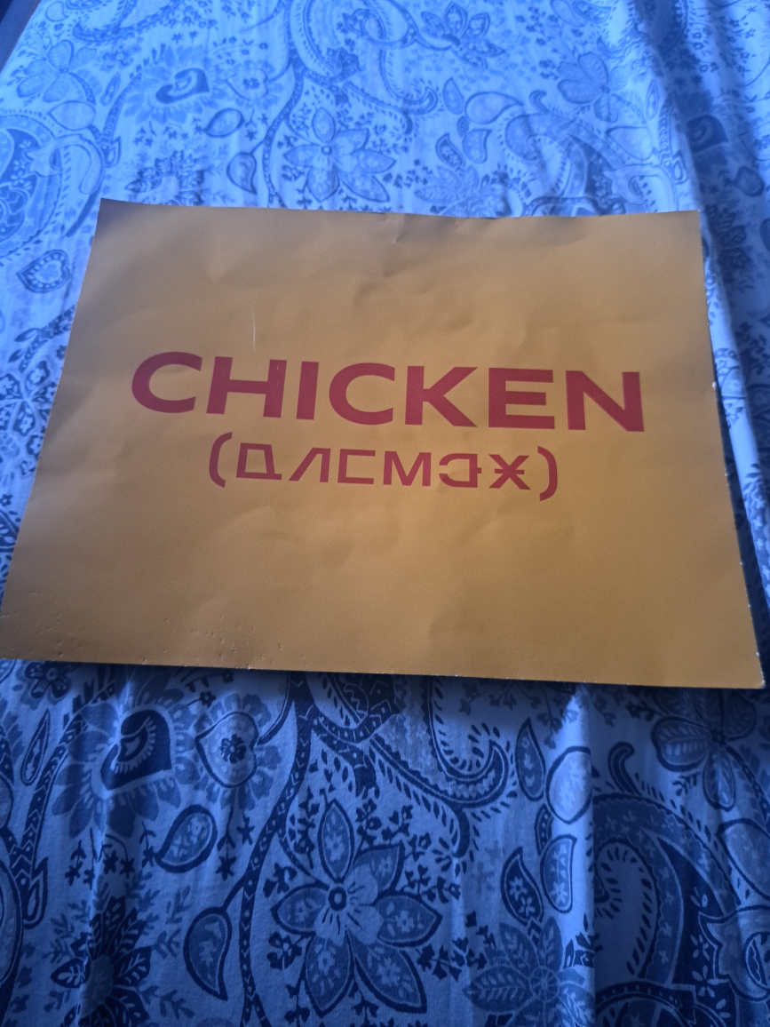 FISH & CHICKEN Poster