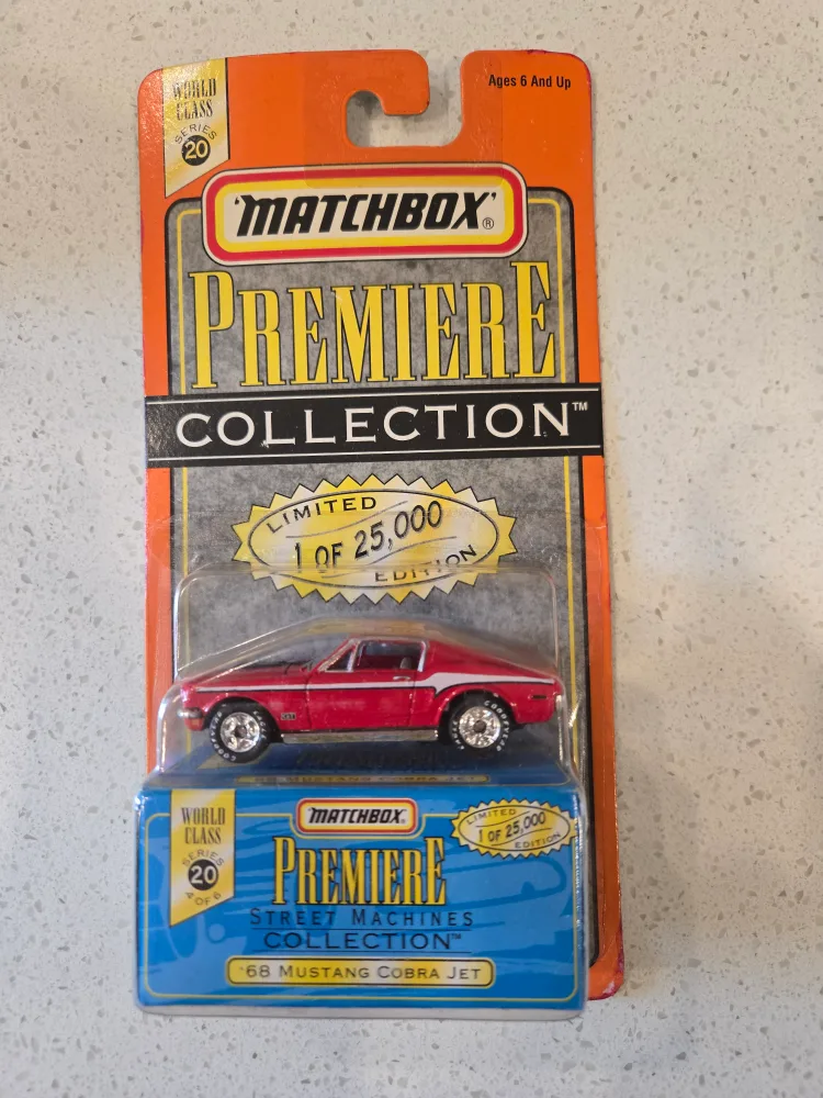 Matchbox Premiere '68 Mustang Cobra Jet - Limited Edition thumbnail